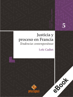 cover image of Justicia y proceso en Francia